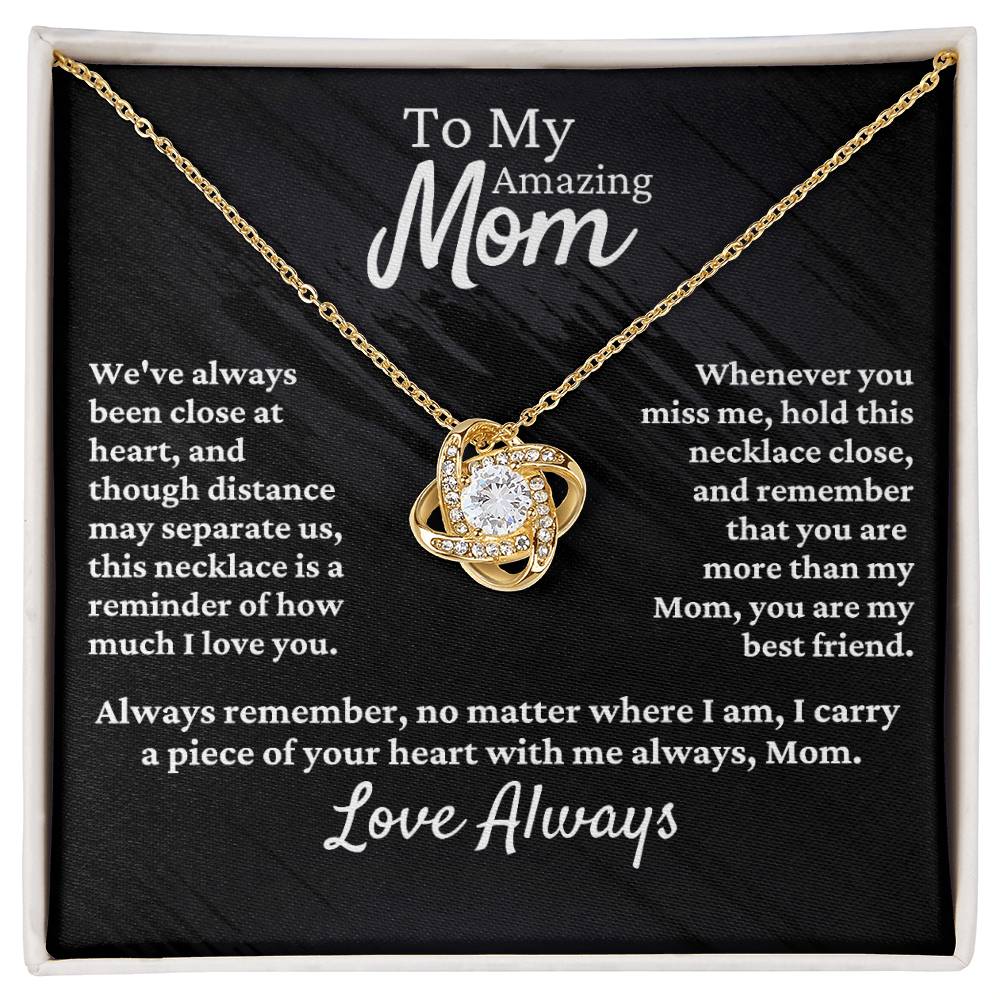 Mom Necklace | Love Knot Necklace [Free Shipping]