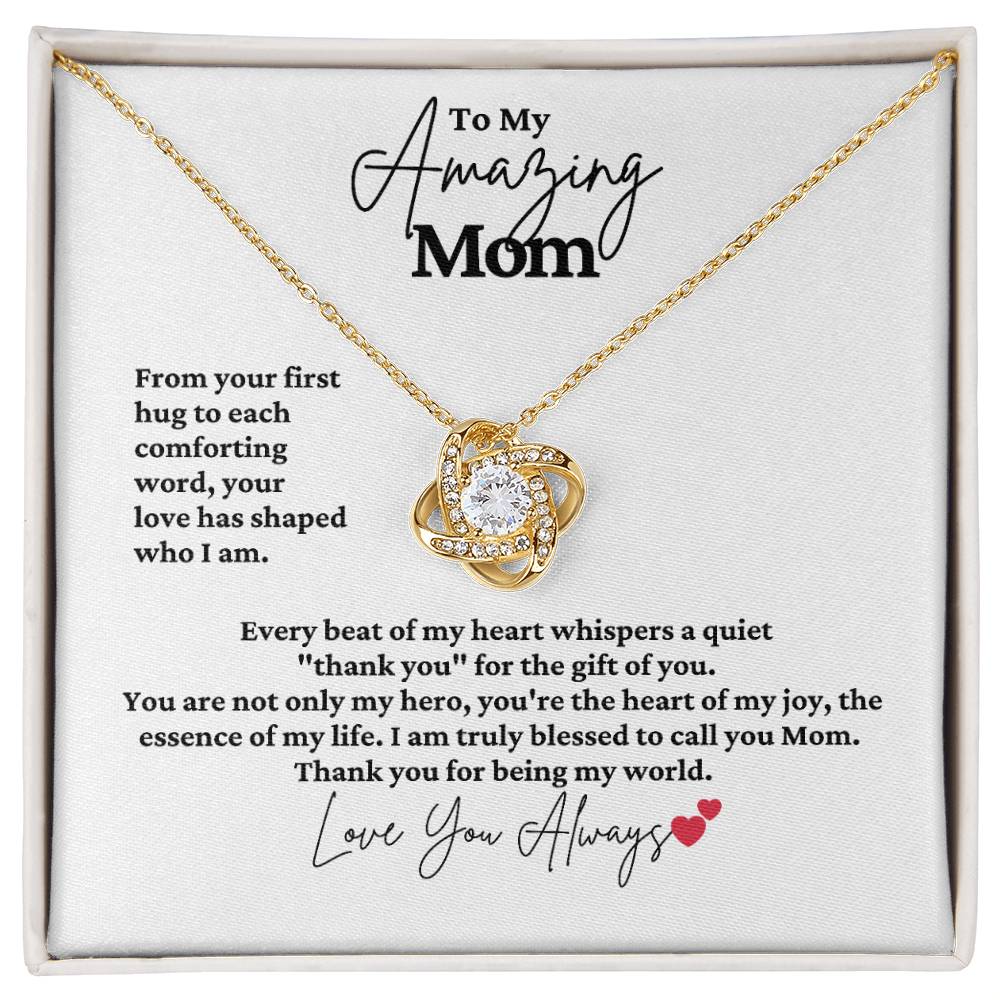 Chic Love Knot Necklace - Perfect Gift for Mom [FREE Shipping]