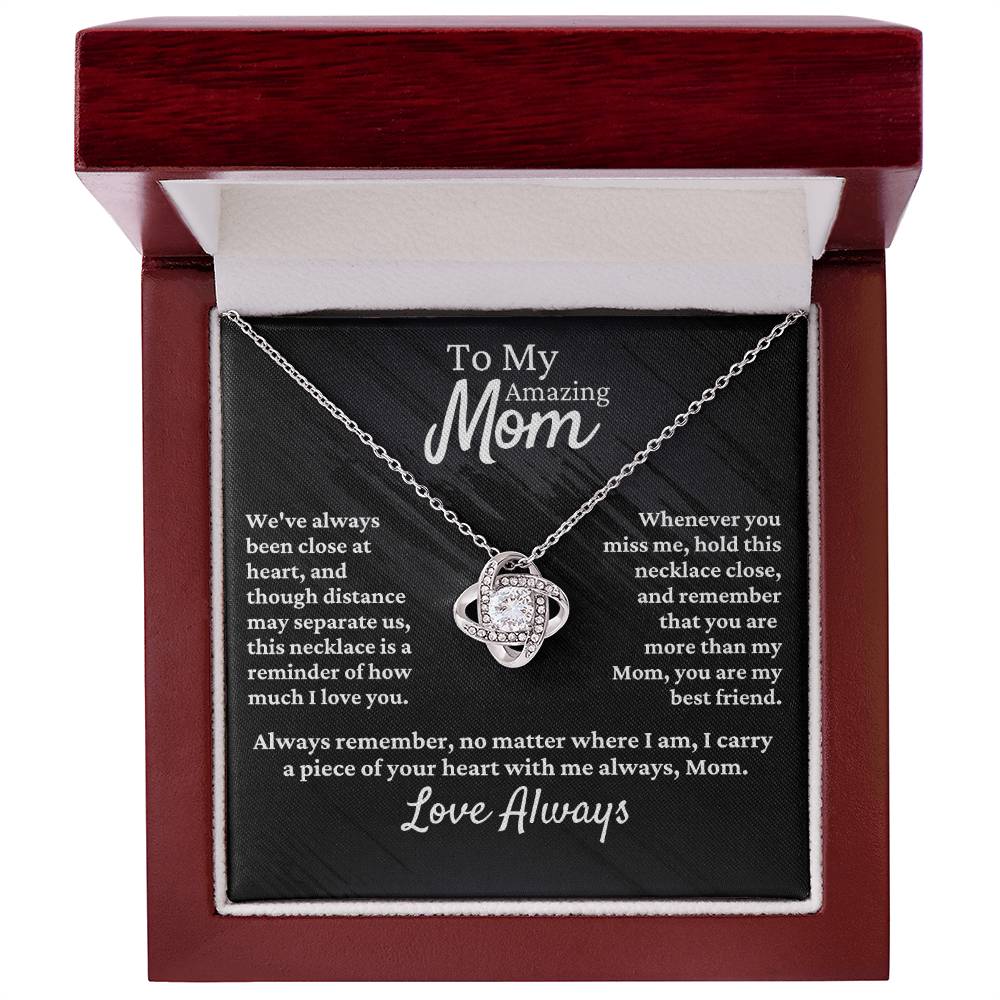 Mom Necklace | Love Knot Necklace [Free Shipping]