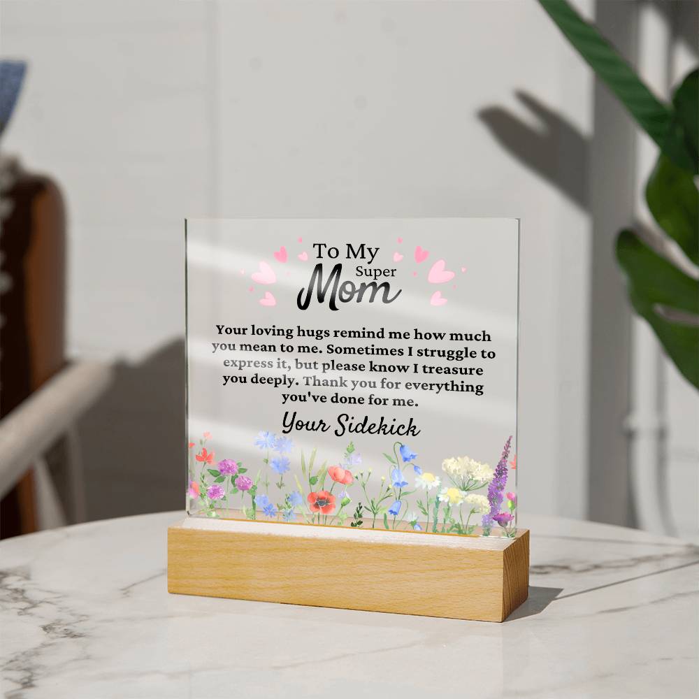 For Mom Acrylic Plaque [FREE SHIPPING]