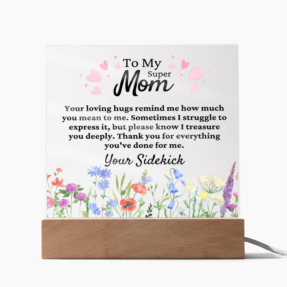 For Mom Acrylic Plaque [FREE SHIPPING]